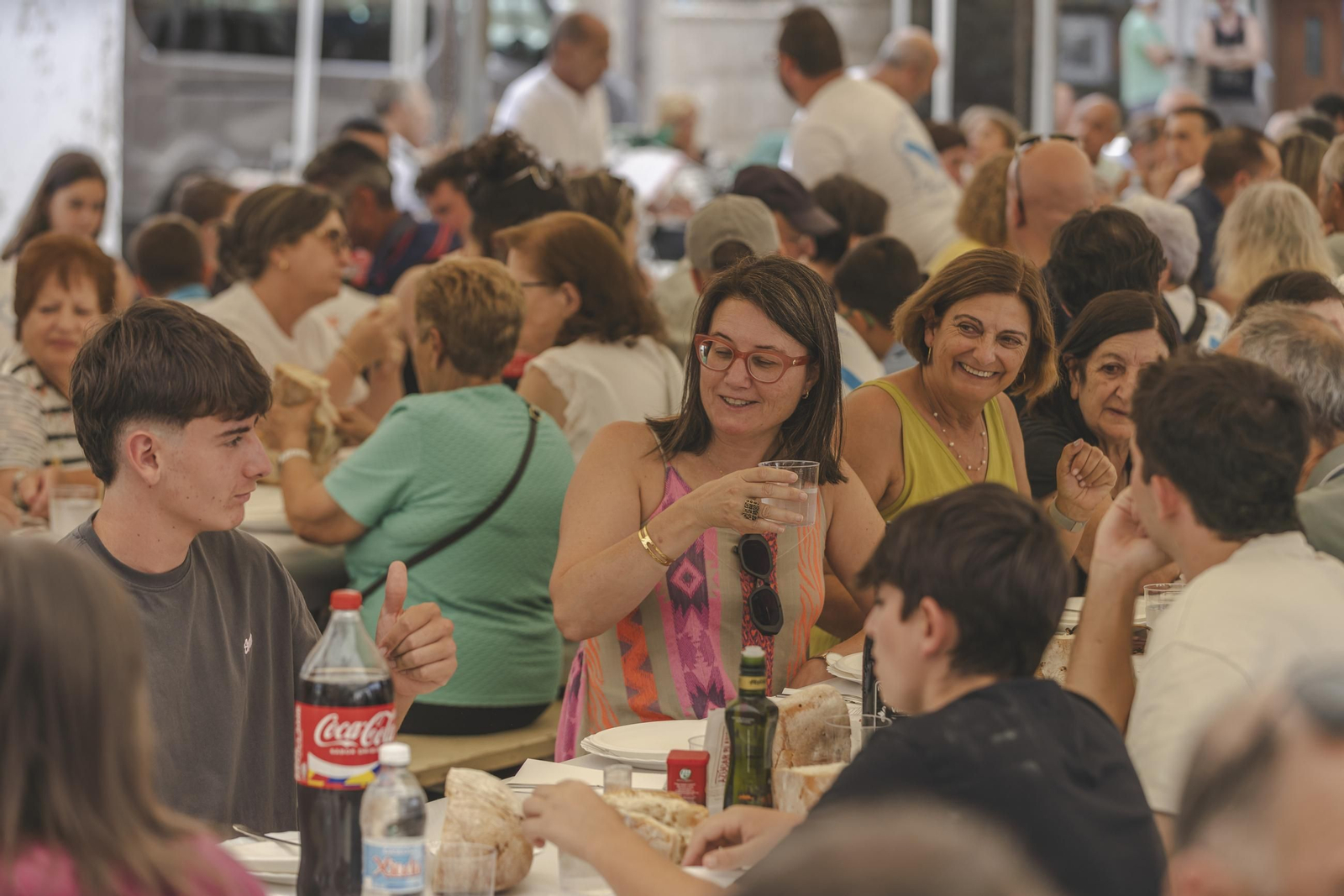 Galería | Progo se llena de vida y reencuentros con una comida entre vecinos, en fotos