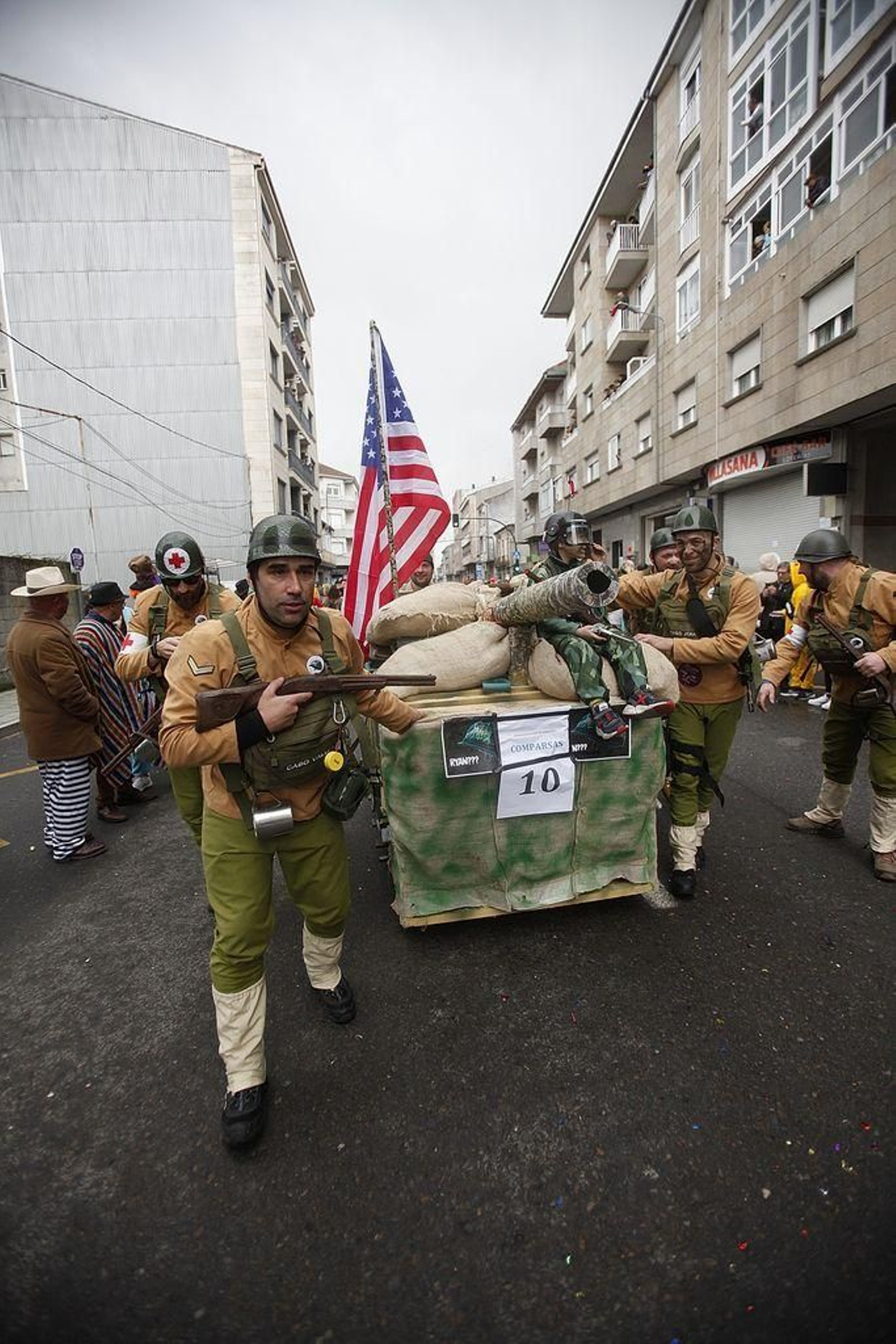 Desfile de Entroido de Xinzo (Foto: Miguel Ángel).