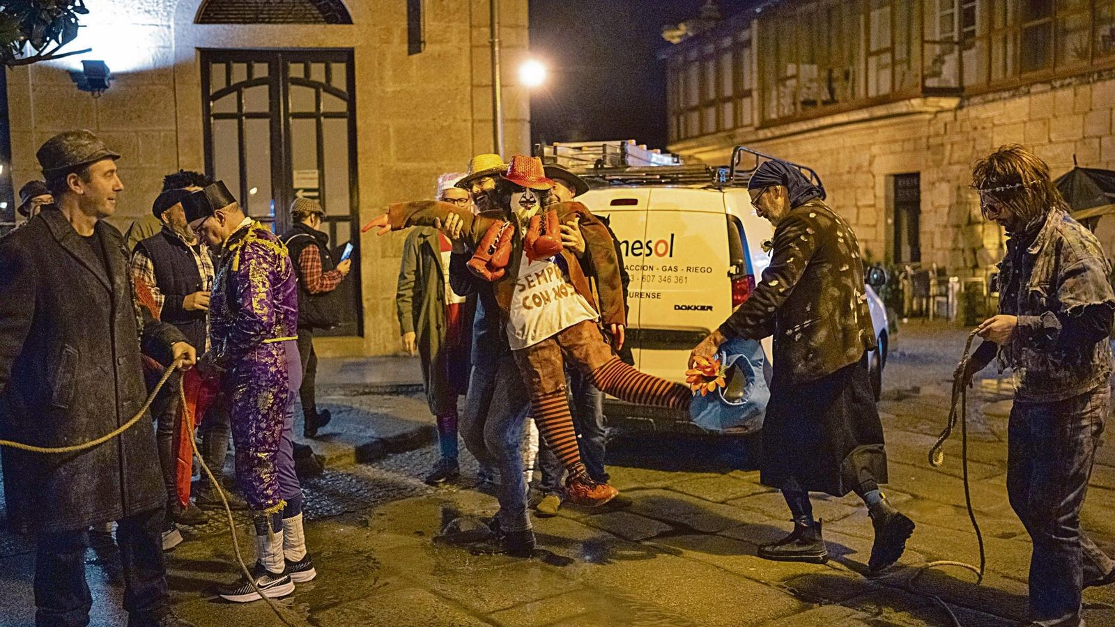 O meco de Allariz recordando a Paco García.