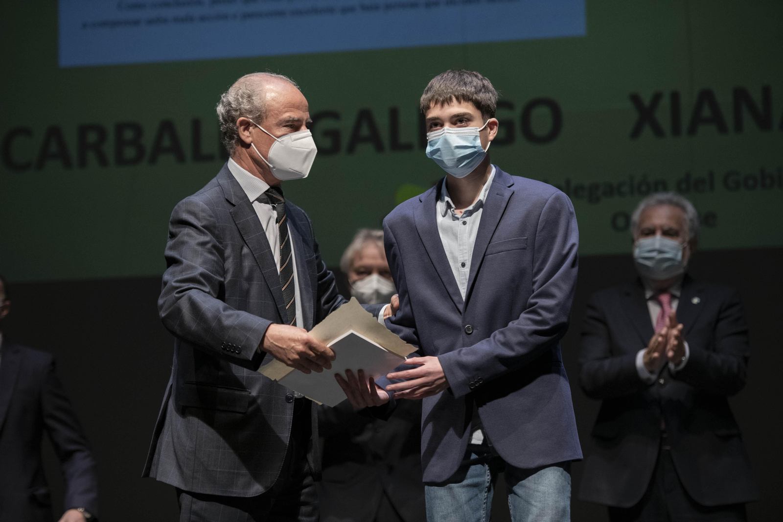 Acto institucional por el aniversario de la Constitución en el auditorio de Ourense.
Foto: Xesús Fariñas