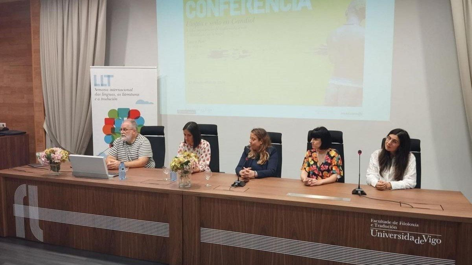 Docentes de Traducción, integrantes del Comité Organizador, presentaron la Semana LLT.