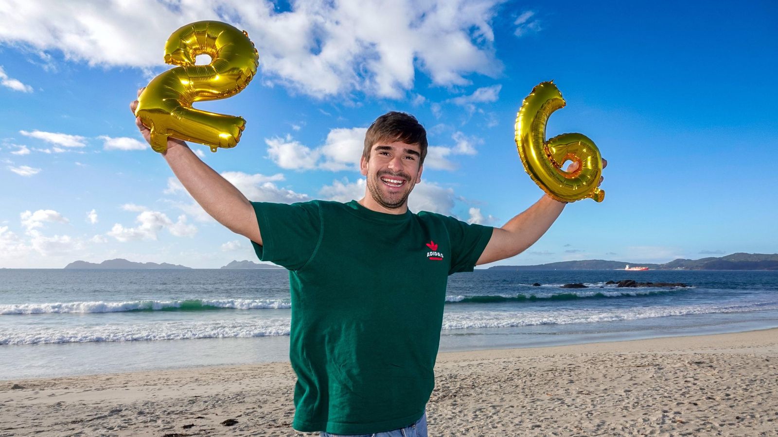 El número 4 del mundo da la bienvenida al 2026 con Atlántico y con las Cíes como perfecto telón de fondo.