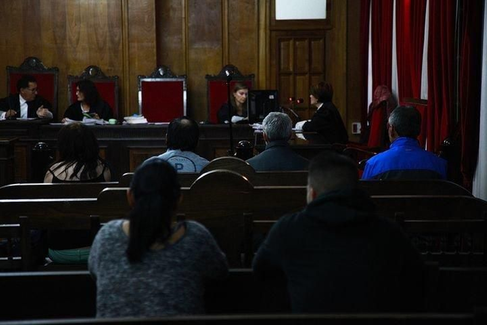 La segunda sesión de la vista se desarrolló ayer en la Audiencia.
