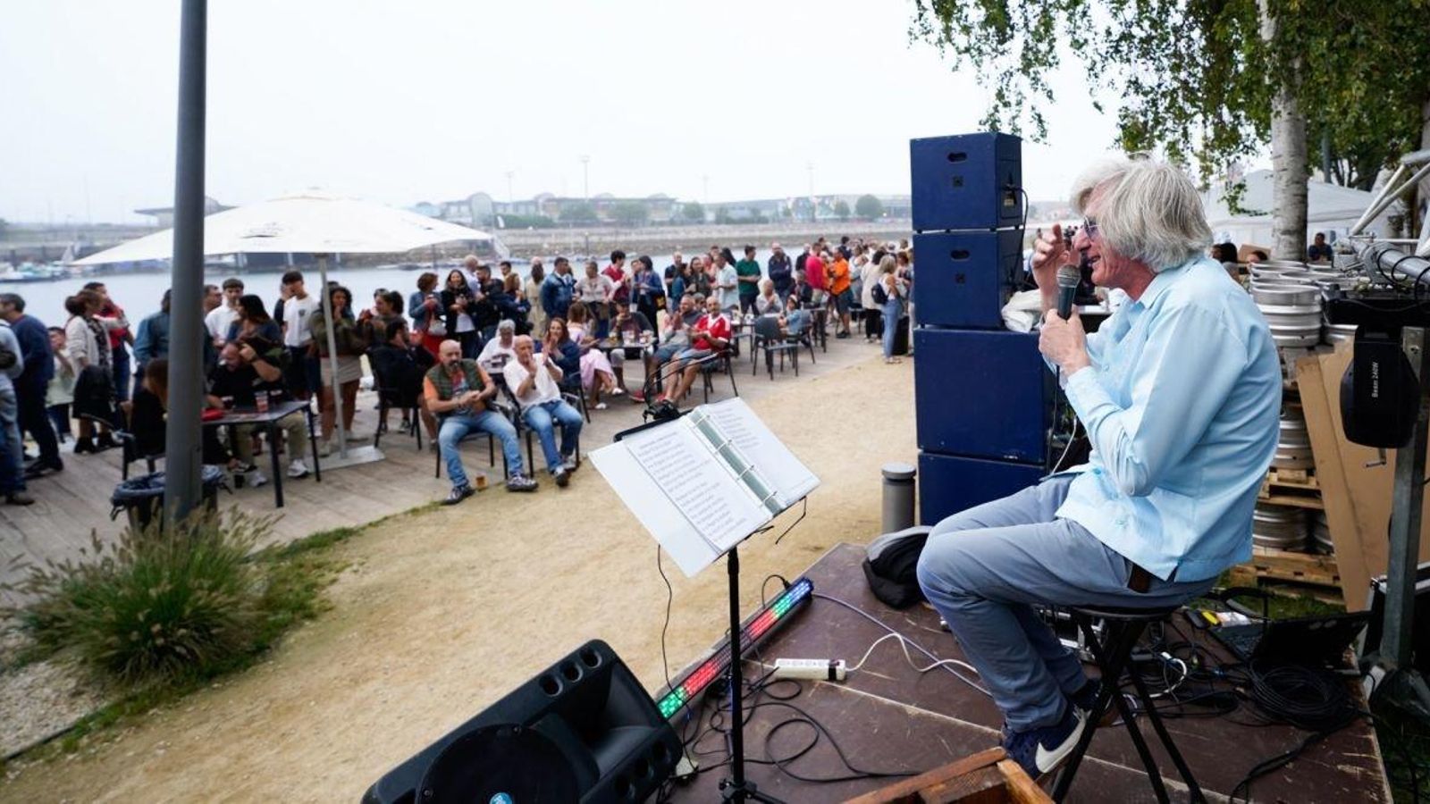 Tony Lomba, en Bouzas.