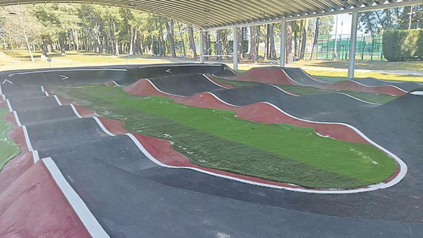 Circuito de pumptrack.