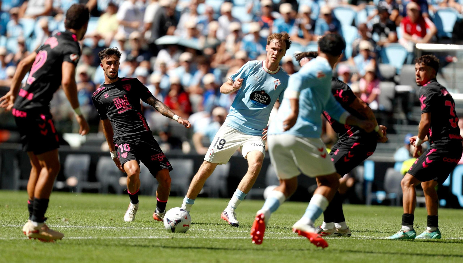 Galería | El partido entre el Celta y el Málaga en Balaídos