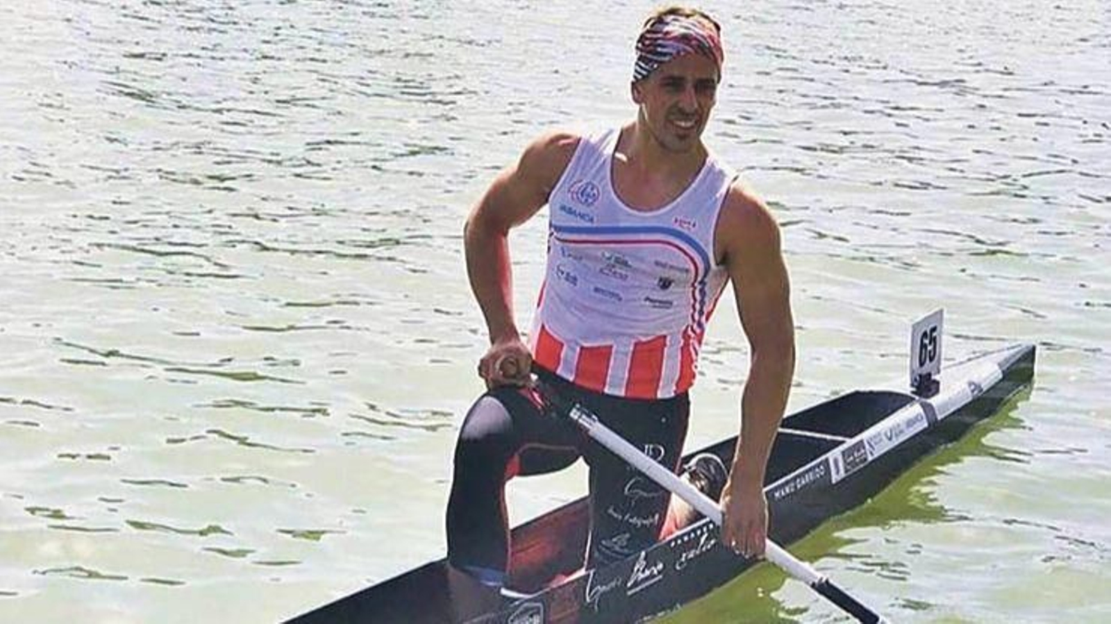 Manu Garrido disputa el Nacional de maratón en C1.
