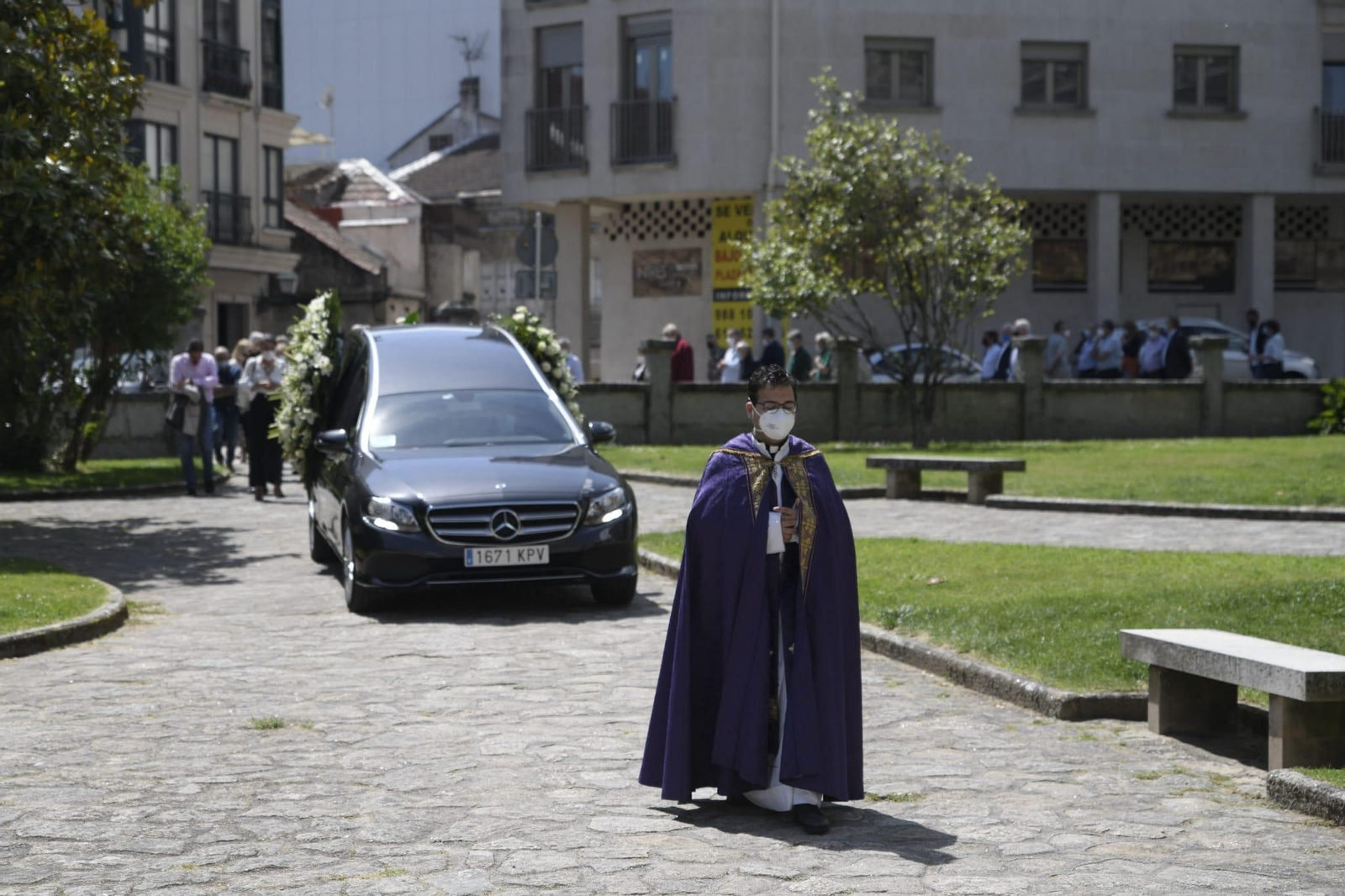 Funeral de María Teresa Miras Portugal.