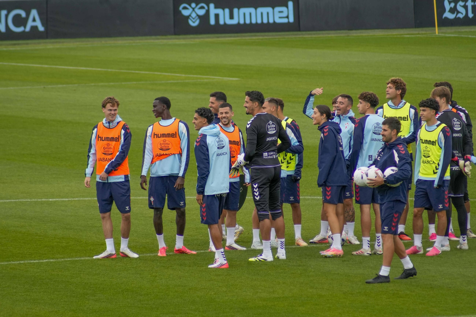 Galería | El Celta prepara su duelo ante Osasuna con Driouech ya incorporado