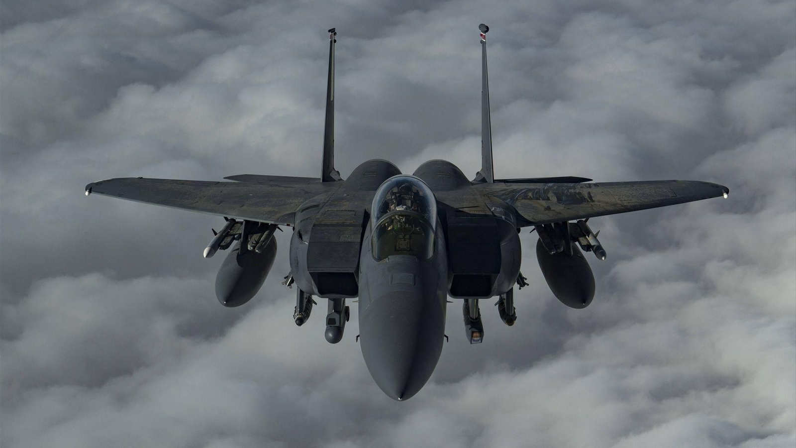 Imagen de archivo de un caza estadounidense