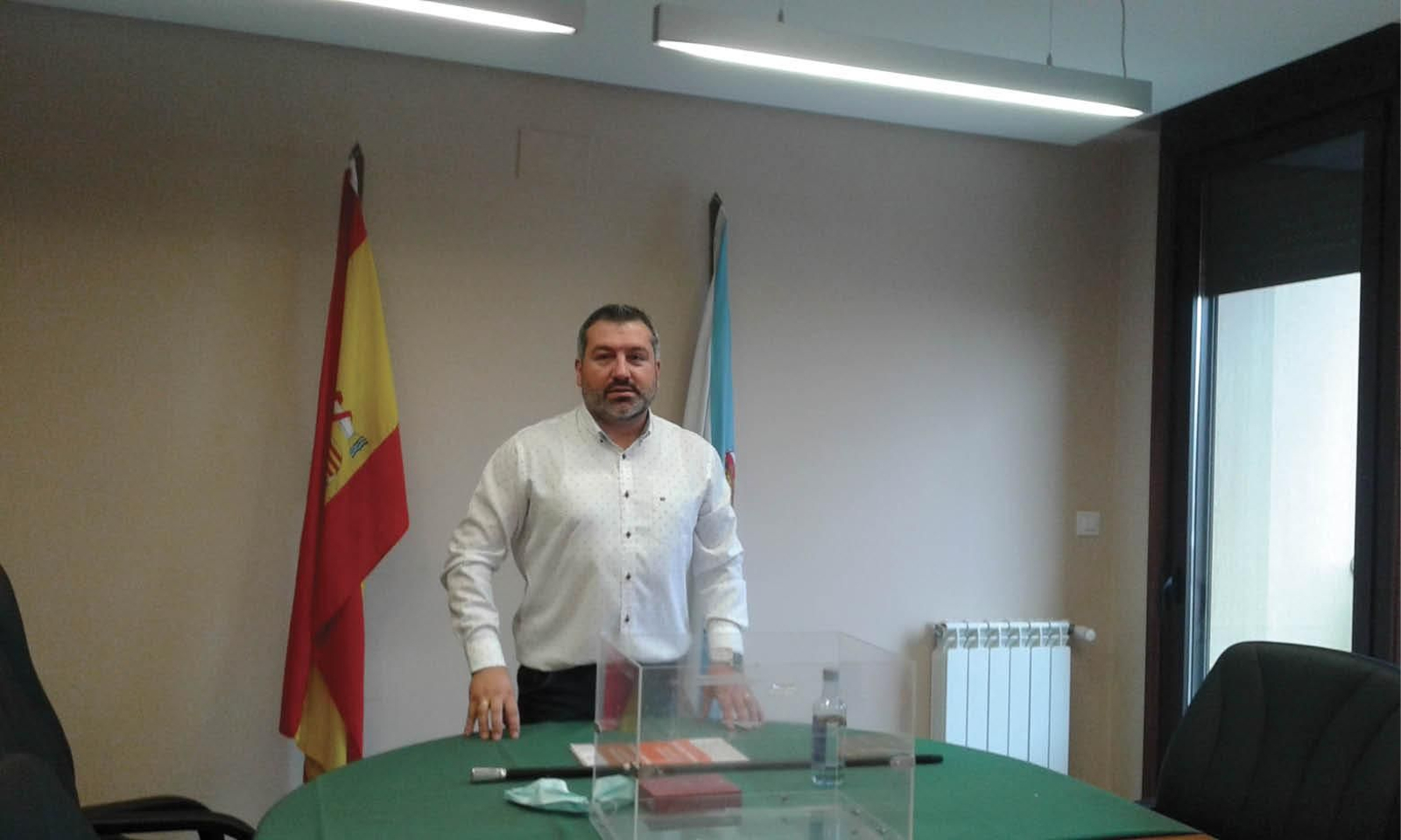 Fernando Rodríguez Redondo, alcalde de San Amaro