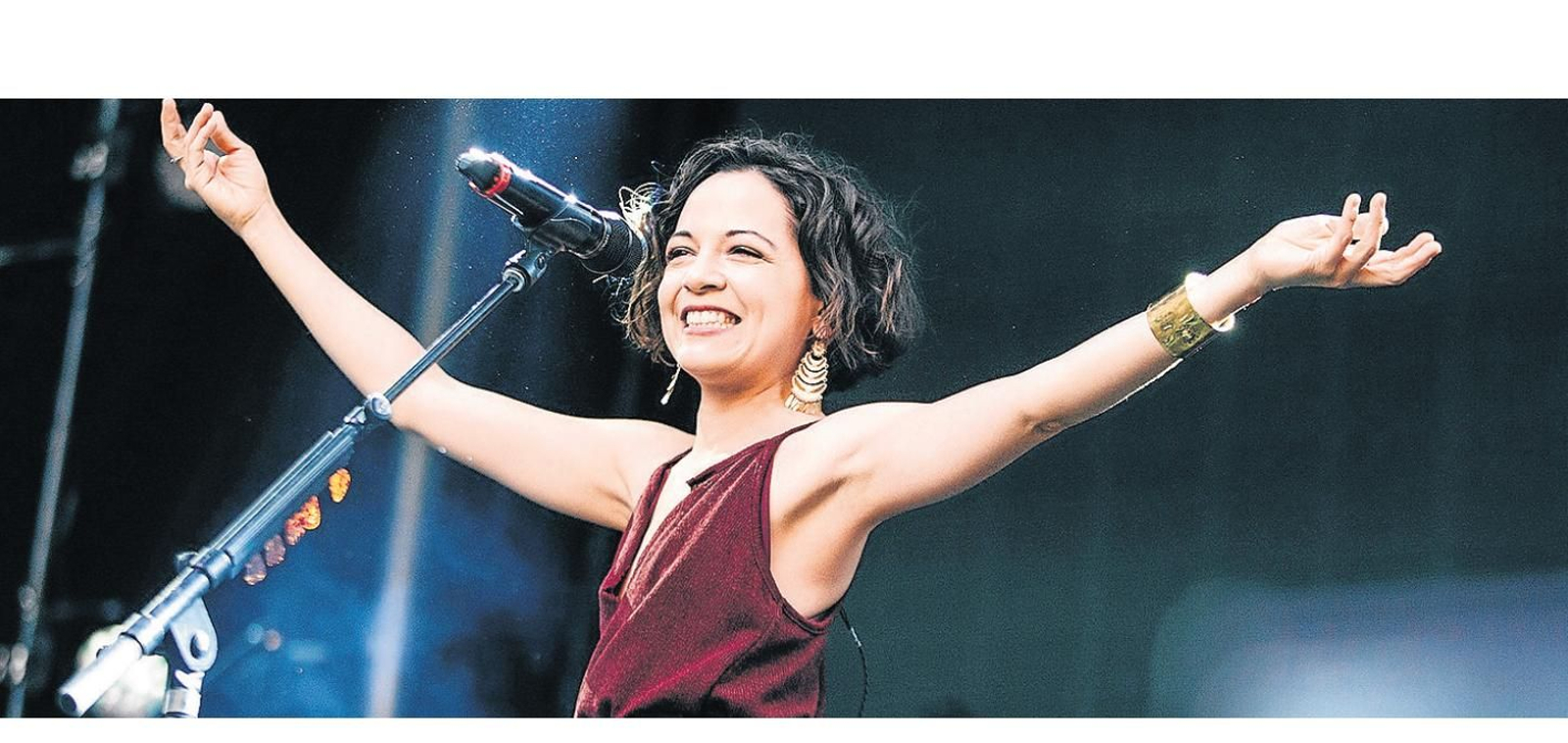 La cantante Natalia Lafourcade.