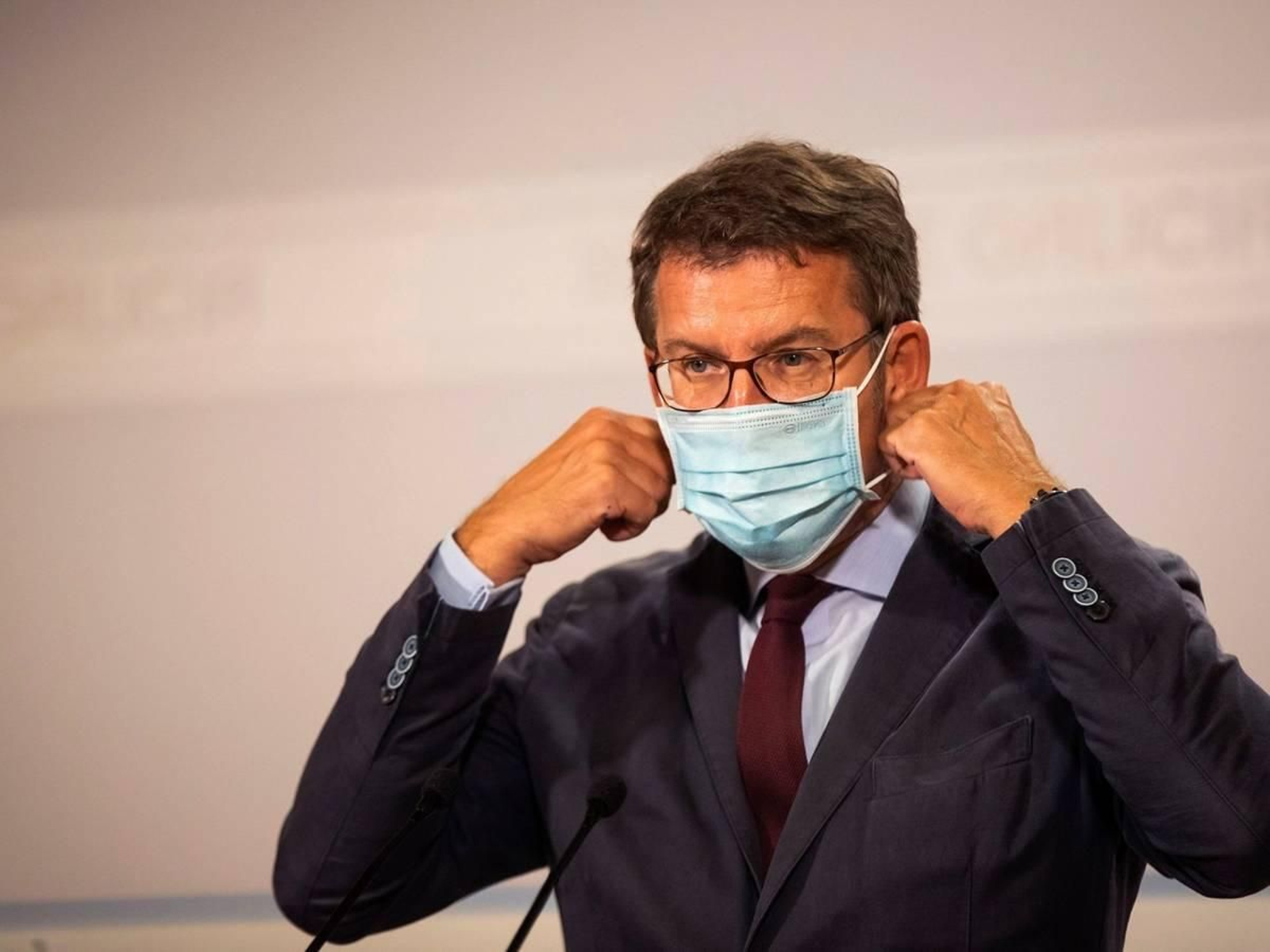 El presidente de la Xunta, Alberto Núñez Feijóo.