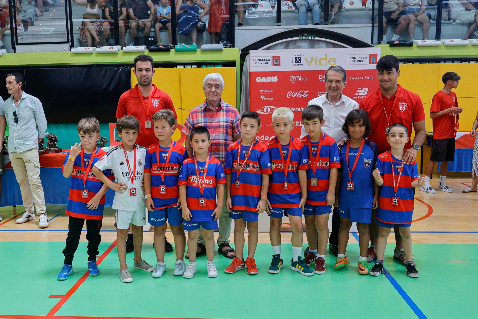 Galería | Clausura de la Vigo Cup con la entrega de medallas