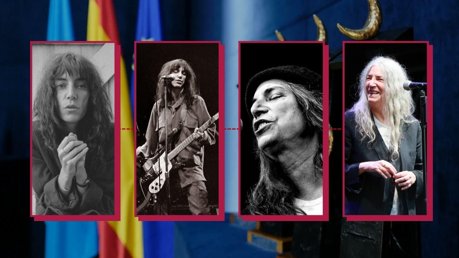 Patti Smith a lo largo de los años