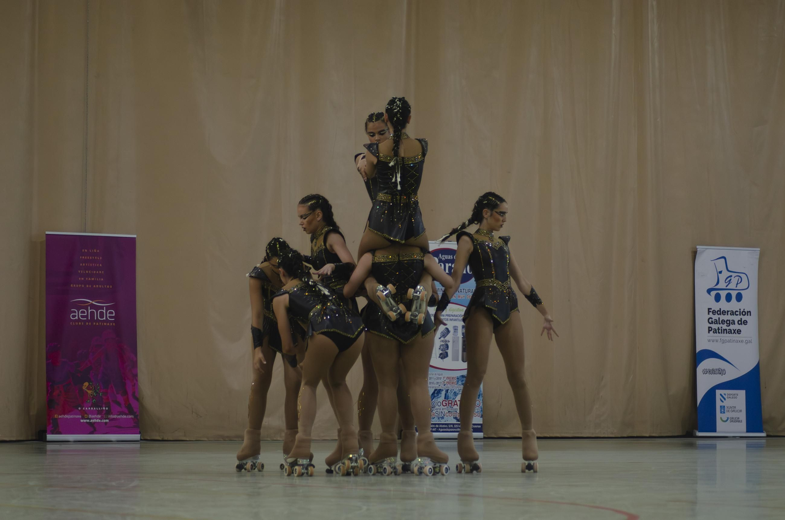 Galería | Así se vivió la Copa Gallega de Grupos Show de Patinaje
