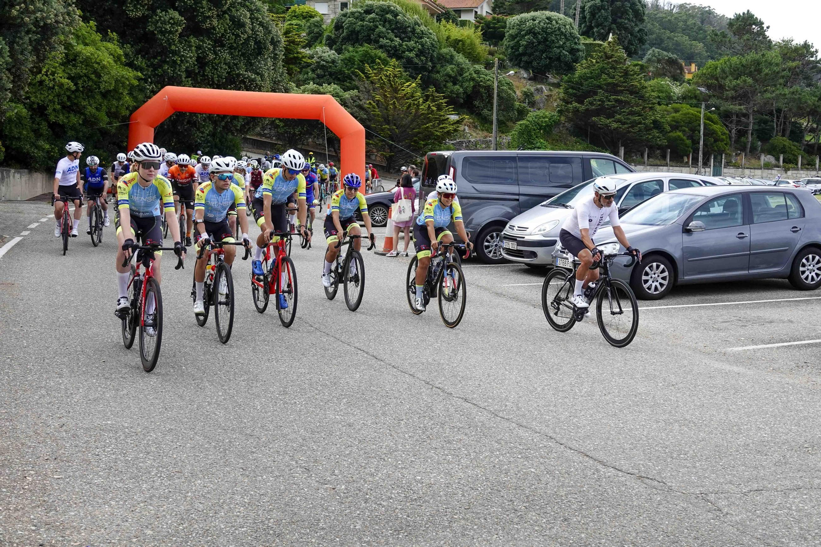 Galería | El ciclismo se da cita en Baixo Miño con el Desafío Talaso Atlántico