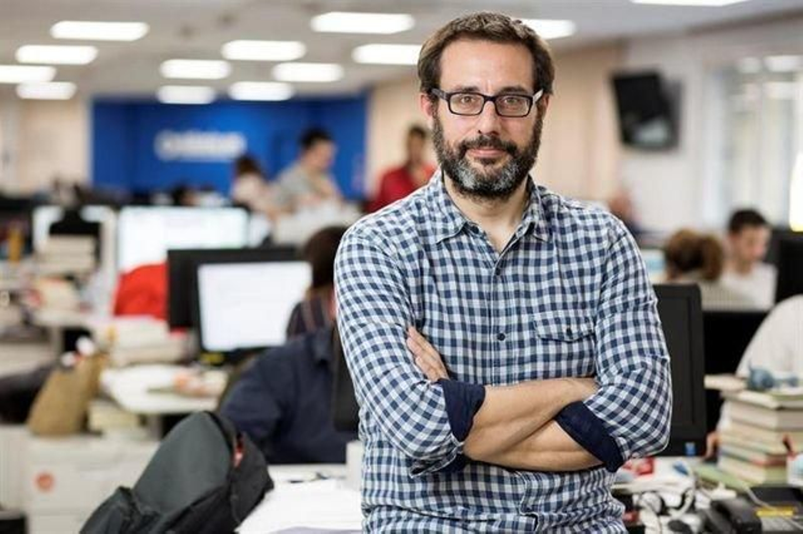 El periodista Andrés Gil.