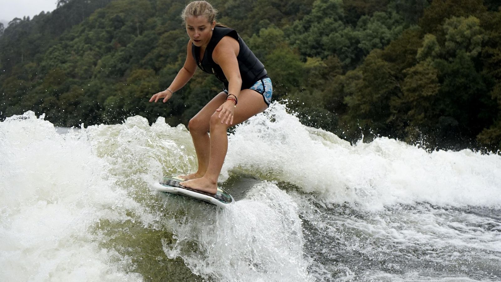 Galería | Cortegada acoge el Open Ibérico de Esqui Náutico