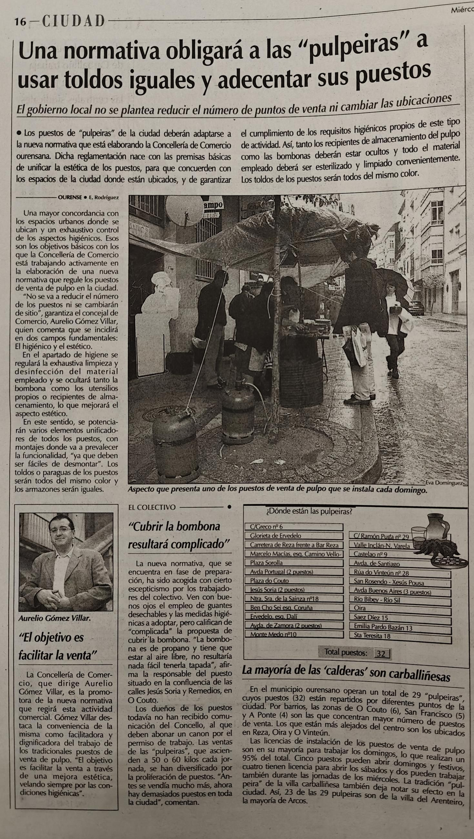 16 de febrero de 2001.