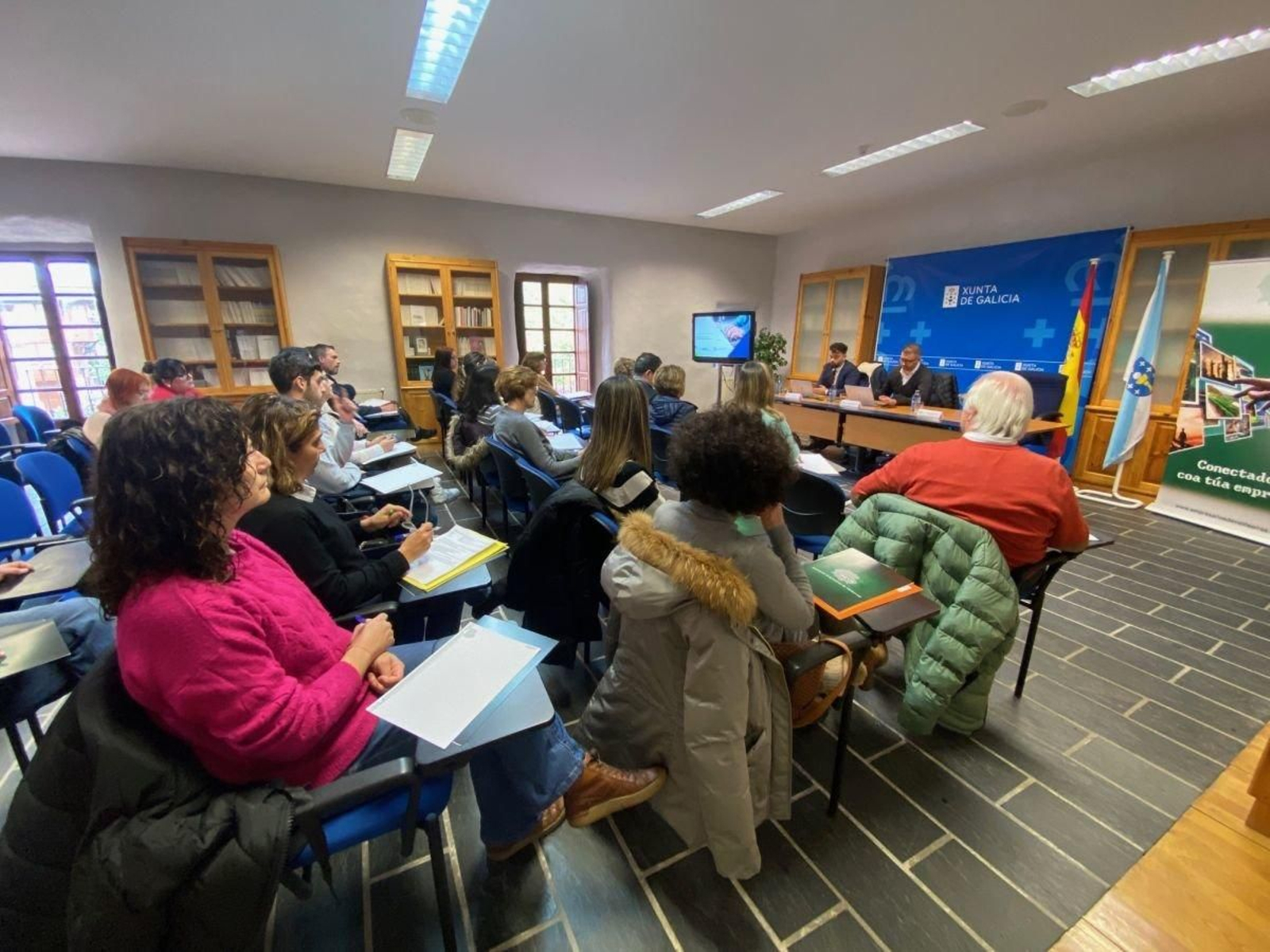 La jornada organizada por la asociación de empresarios se desarrolló en la Casa Grande de Viloira.
