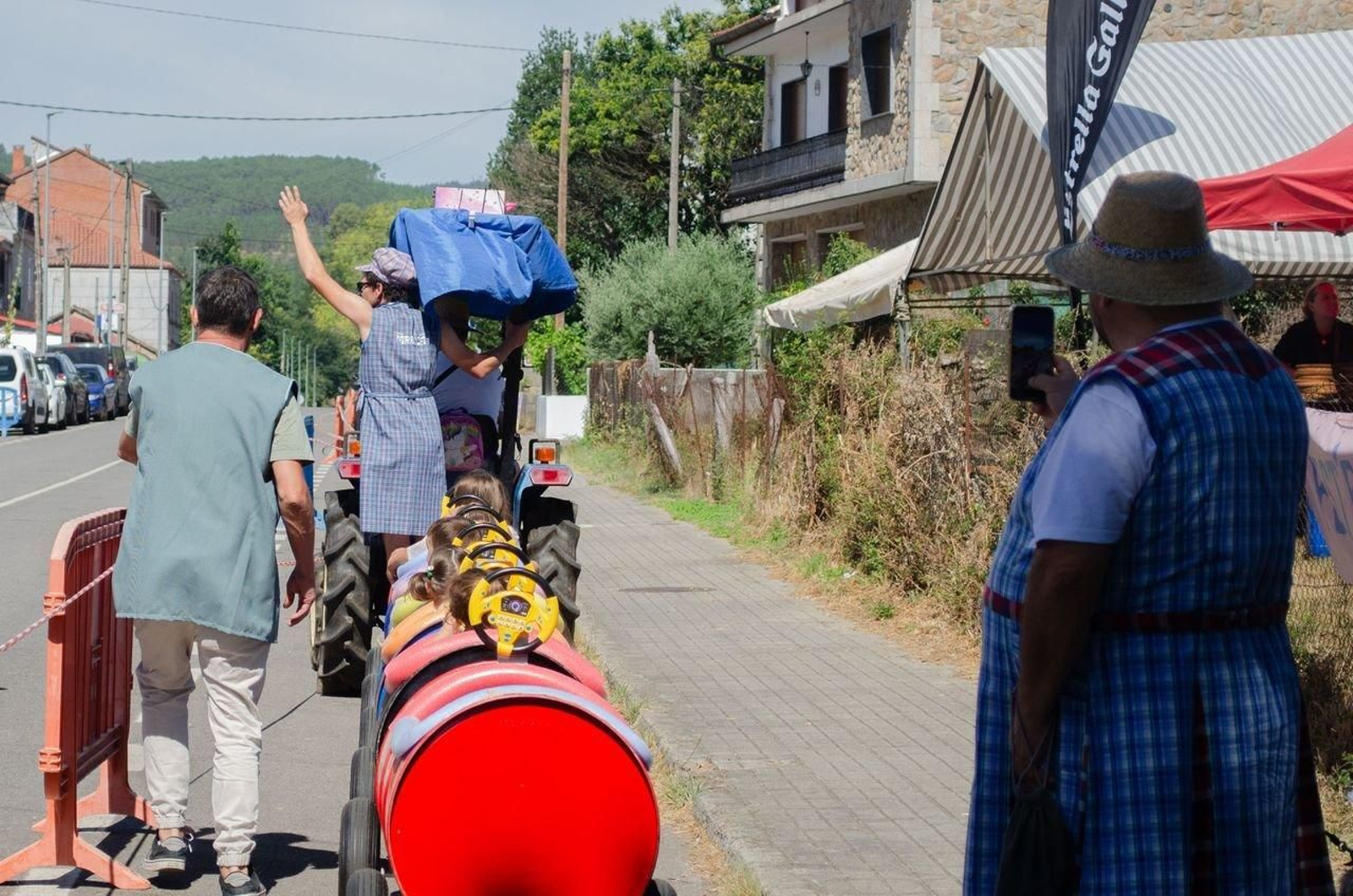 Buen ambiente en Laza en esta edición de la romería