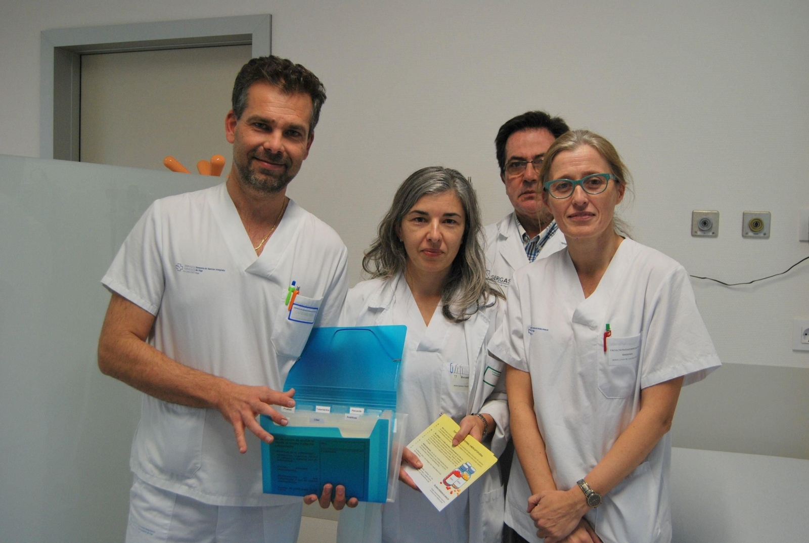 Personal de la Unidad del Cunqueiro que elaboró la herramienta.