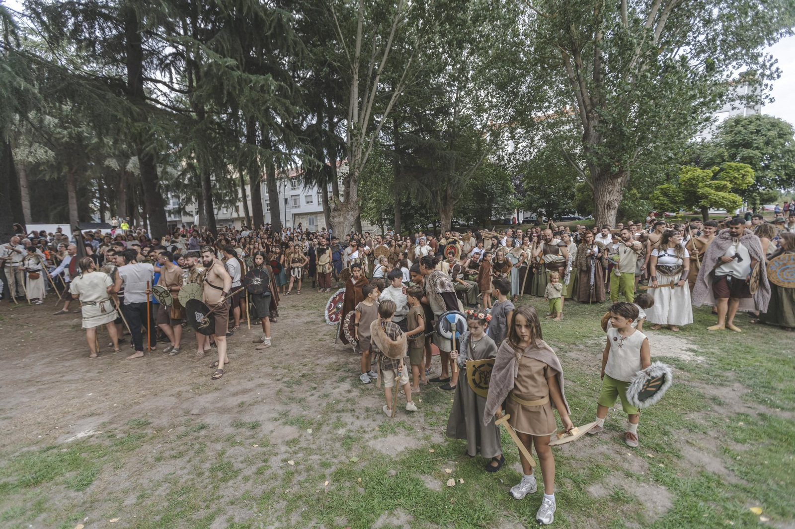Galería | Los romanos cruzan el Lethes: Xinzo pone fin al Esquecemento, un evento con cifras récord