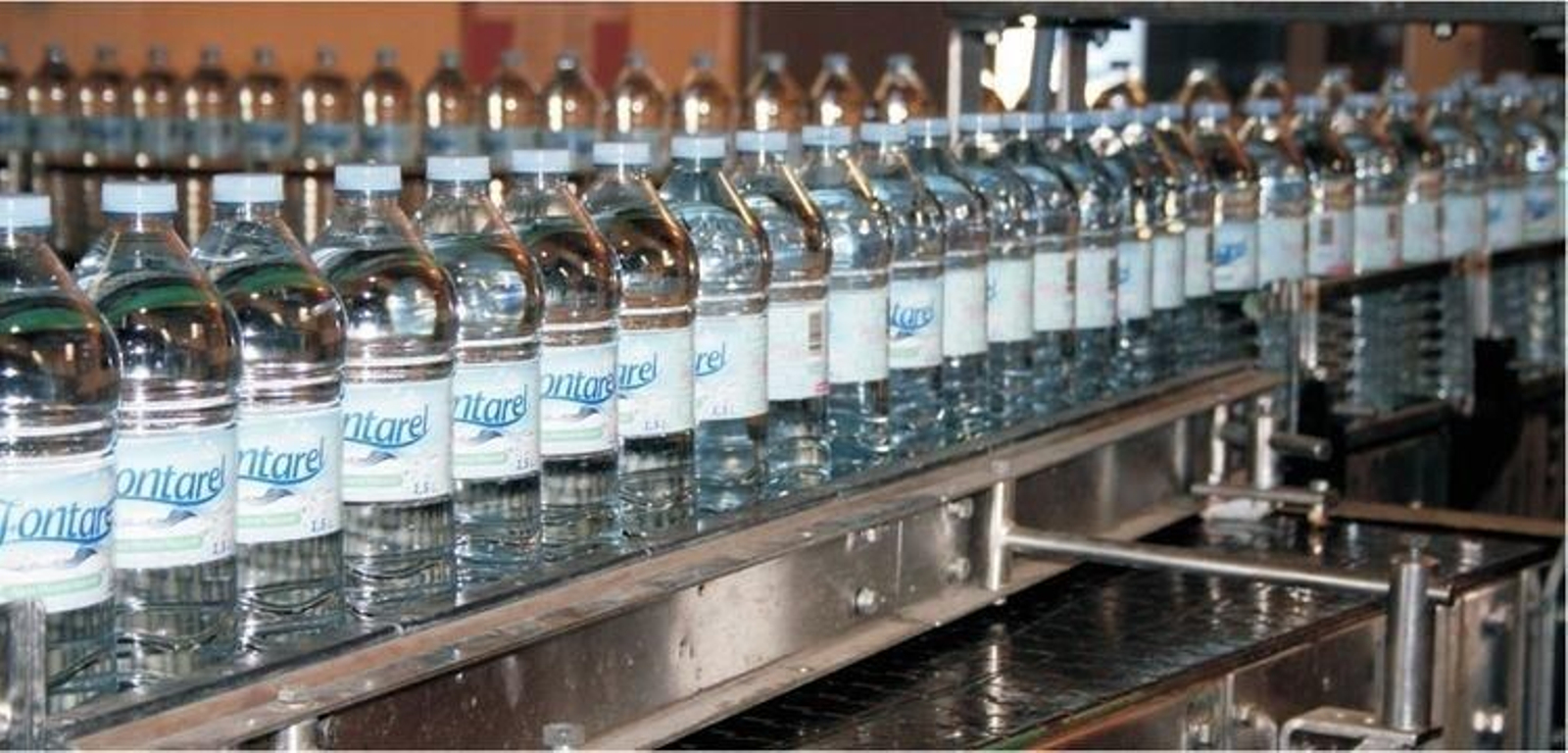 Planta embotelladora de Fontarel.