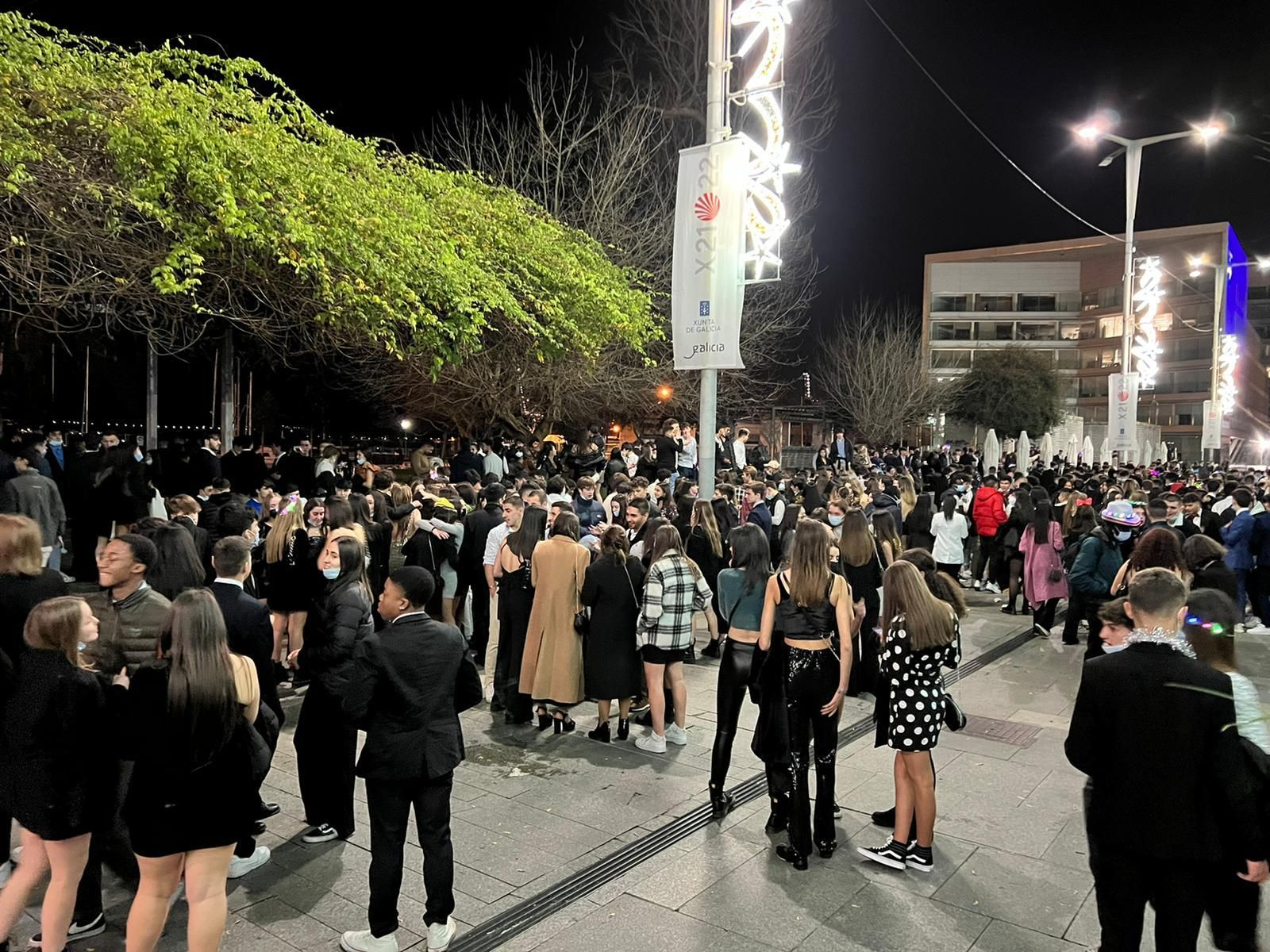 Fin de Año en Vigo.