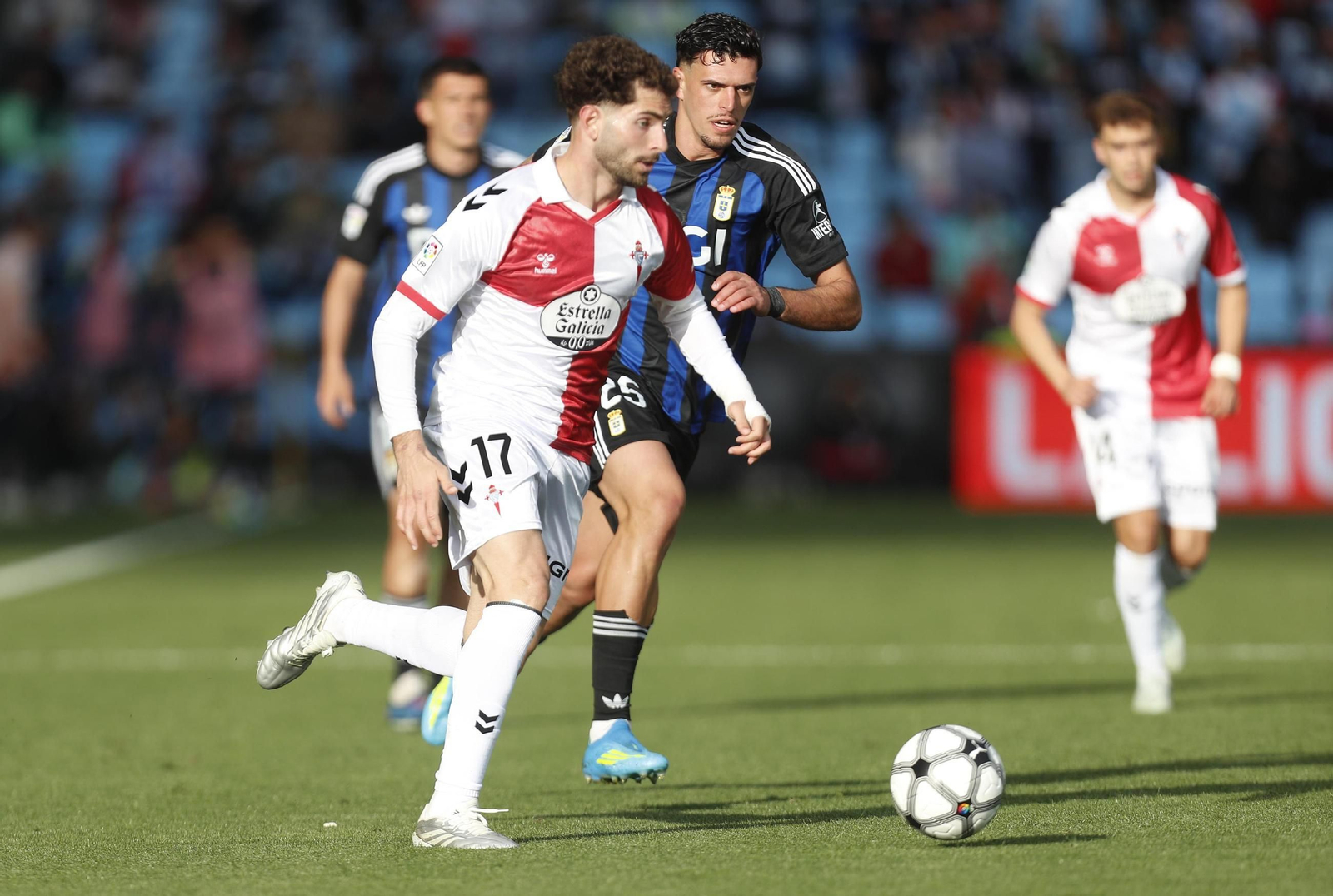 Galería | El partido entre Celta y Oviedo, en imágenes