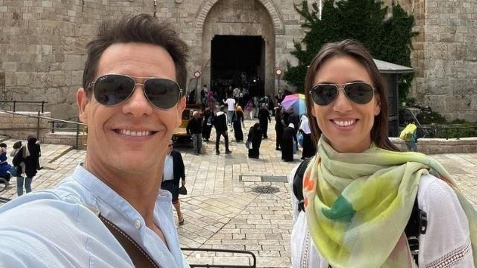 Christian Gálvez y Patricia Pardo. // Instagram (@galvezchristian)