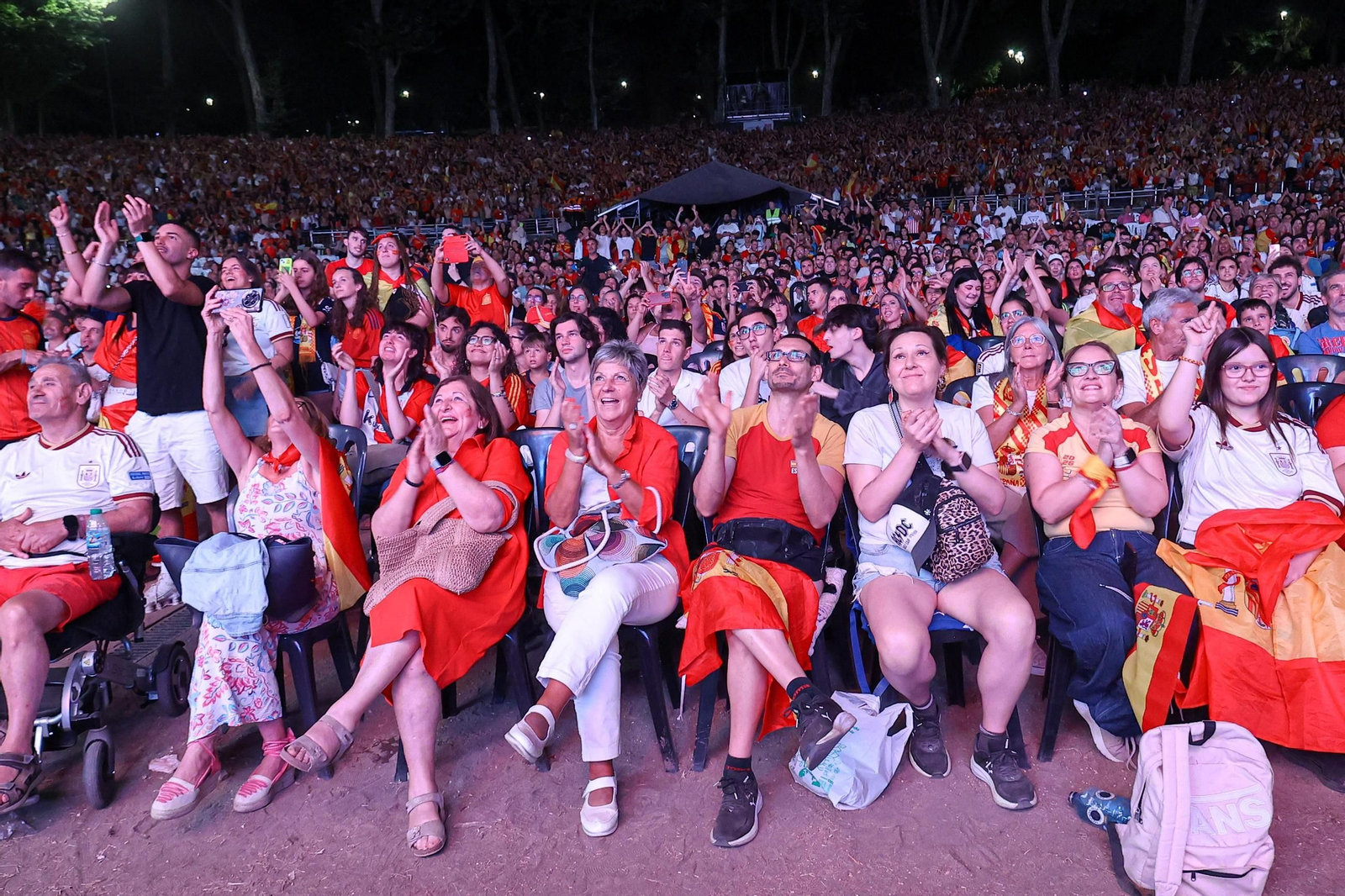 Galería | Vigo celebra la victoria de España en el Mundial 2026