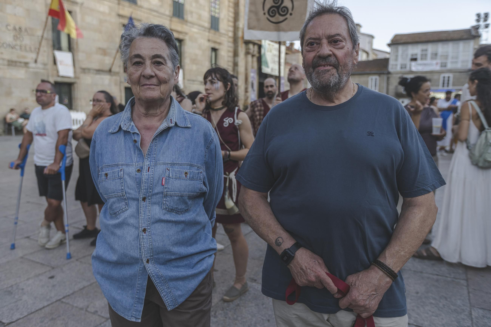 Galería |  Lembranza Ibérica llenó de música las calles de Celanova