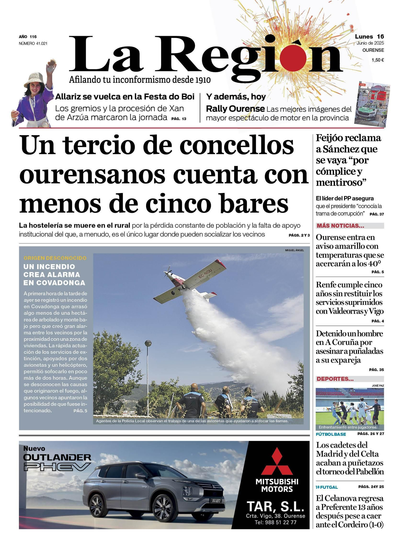 La portada de hoy