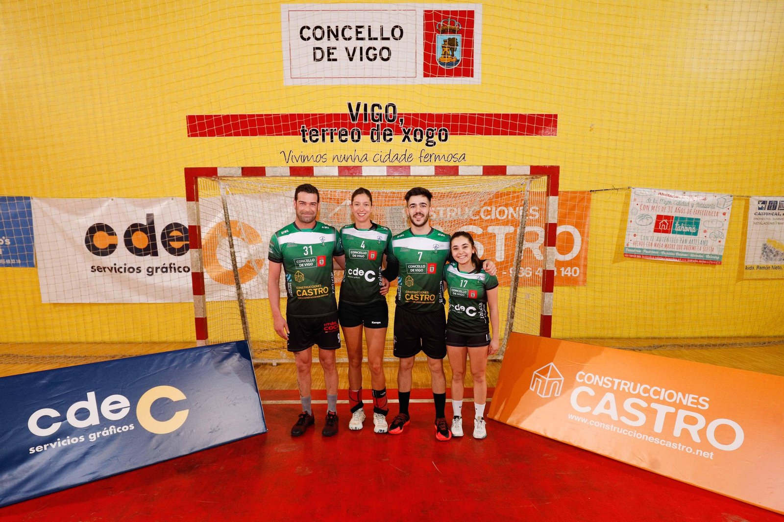 Los capitanes del Lavadores.