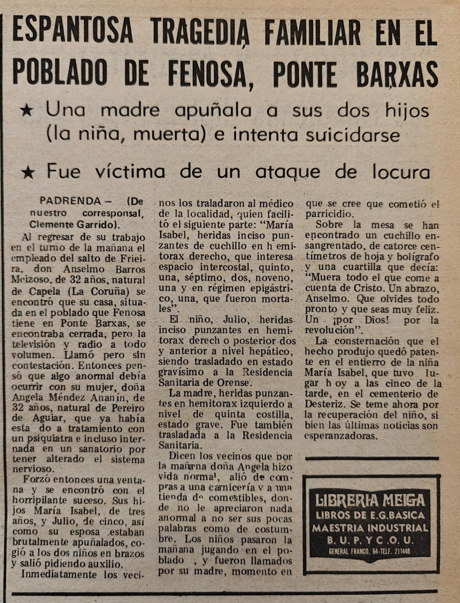8 de marzo de 1976.