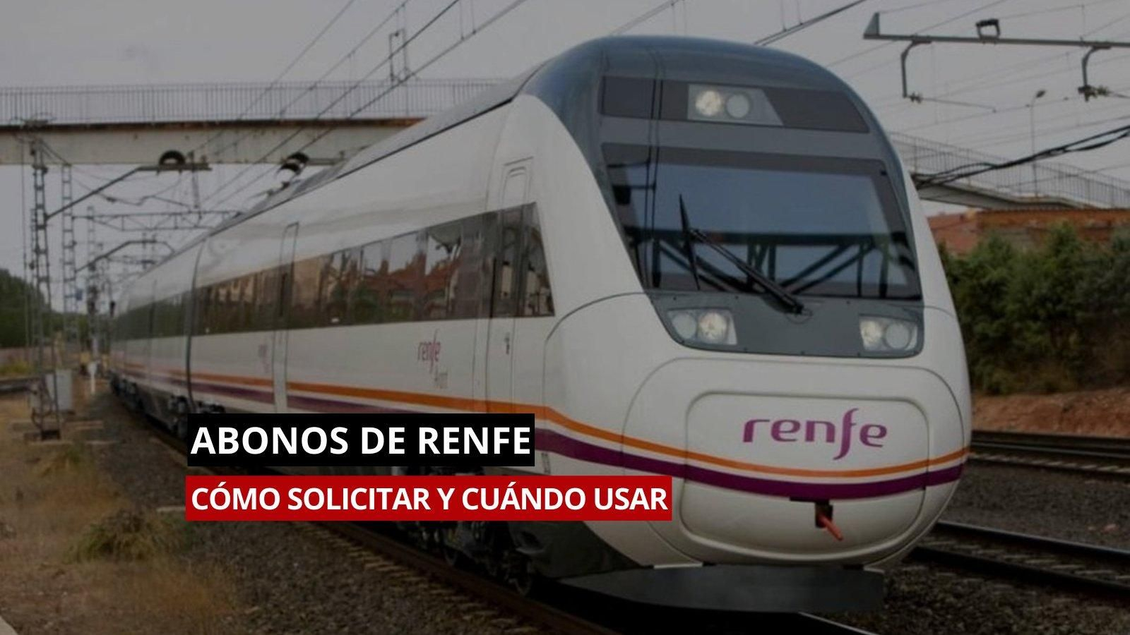 Abonos gratuitos de Renfe para Avant y Media Distancia: plazos de solicitud y uso.