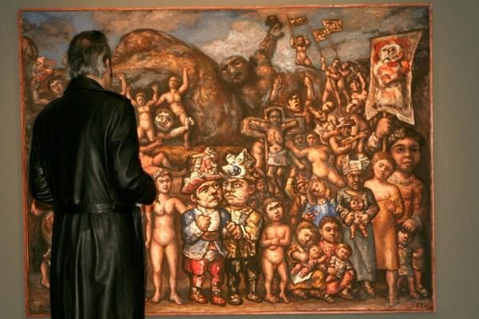 Una de las obras de la exposición. foto: raquel