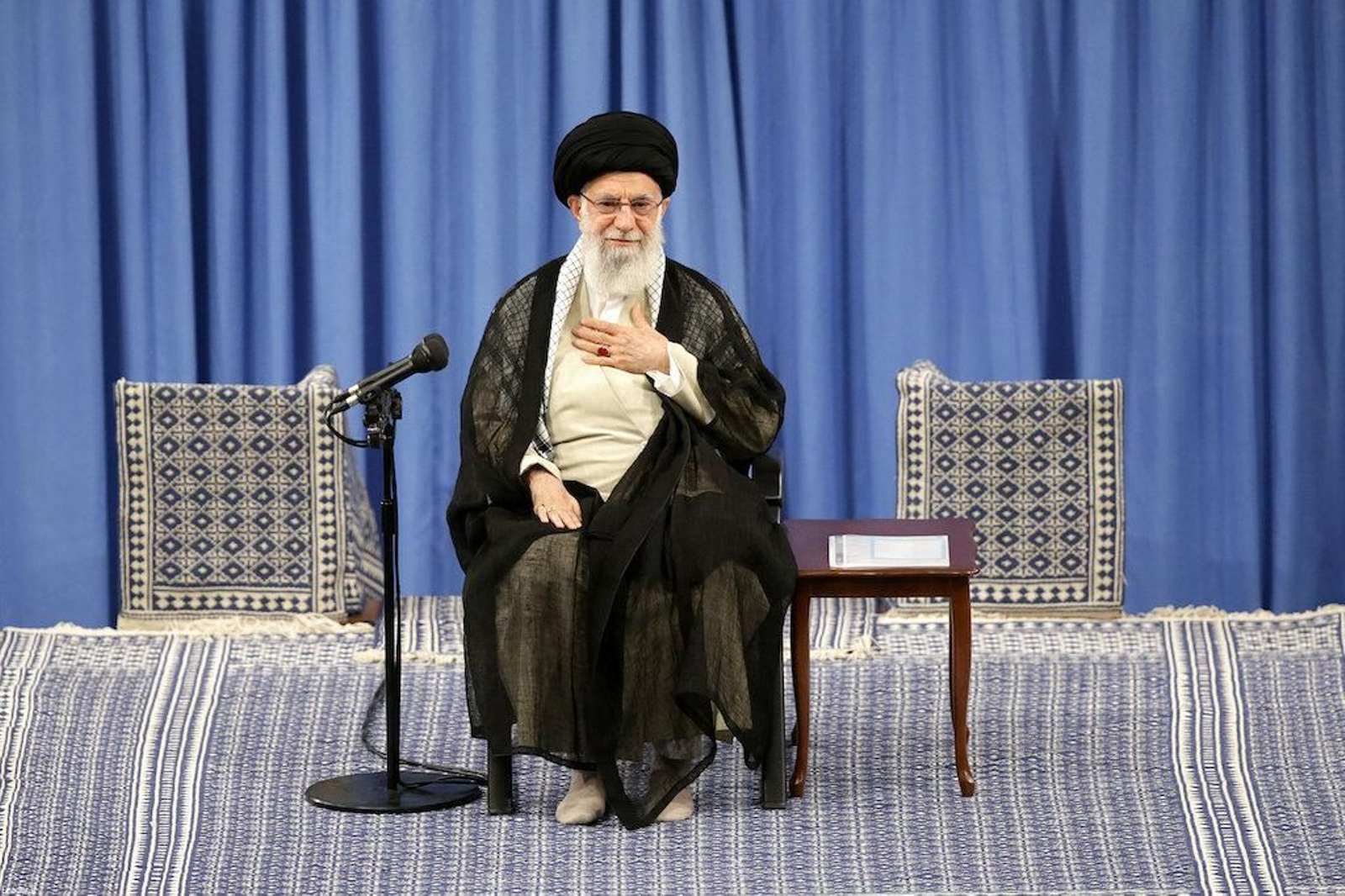 El líder supremo de Irán, el ayatolá Jamenei