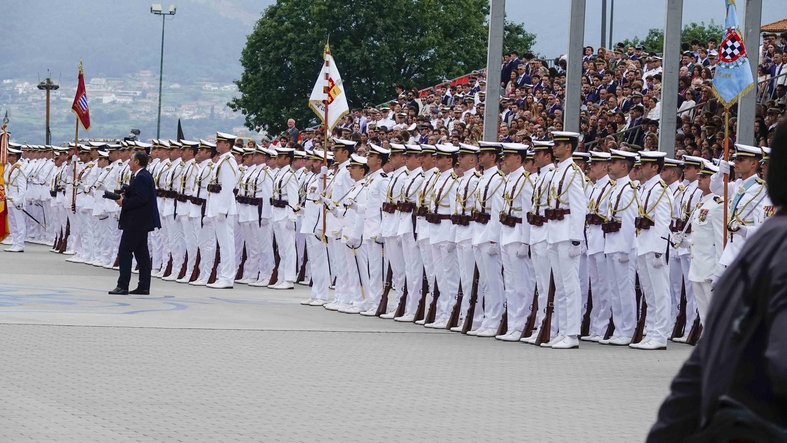 Galería | Entrega de despachos en Marín a cargo de Felipe VI