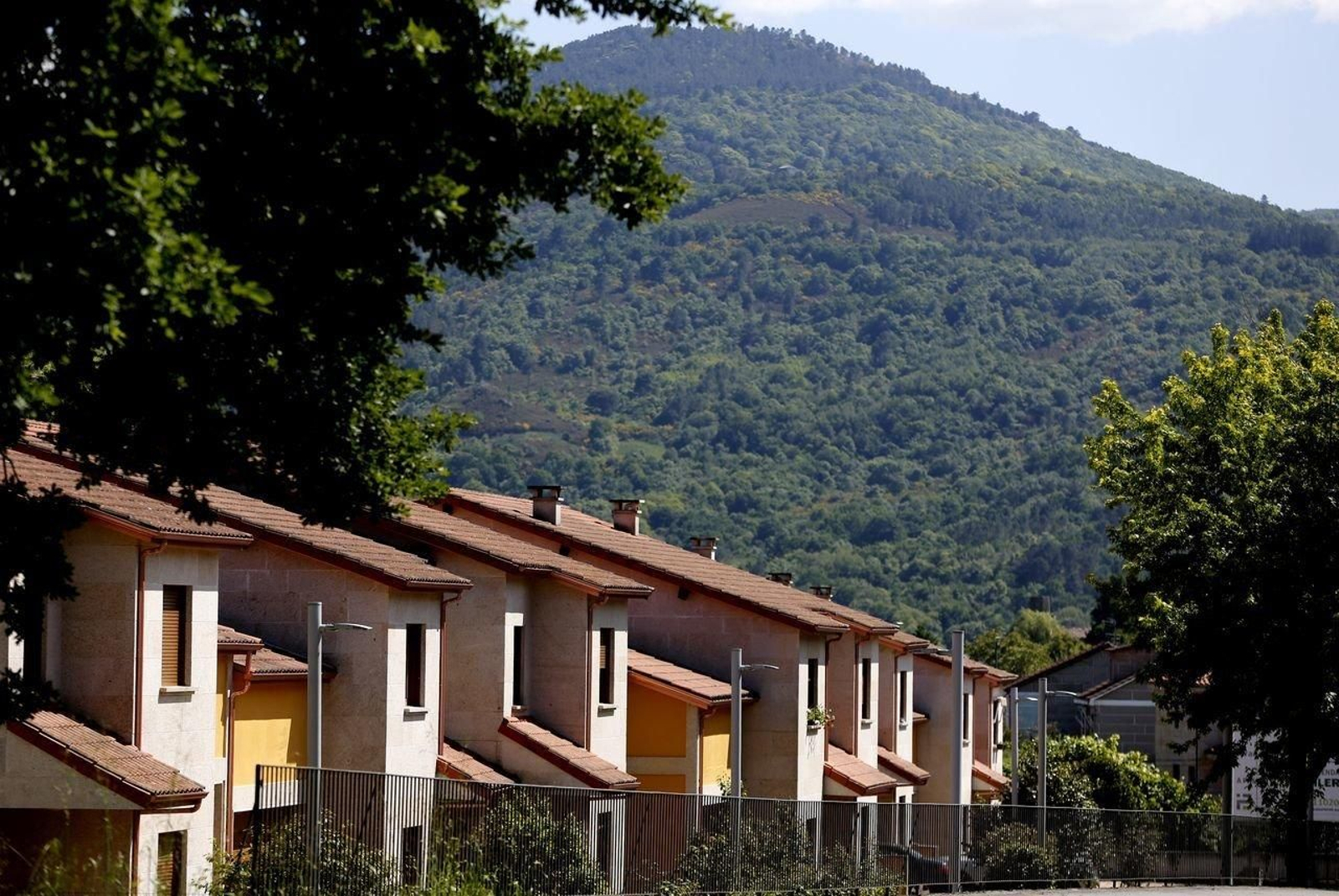 La urbanización en la zona de O Fuxón (Foto: Marcos Atrio)