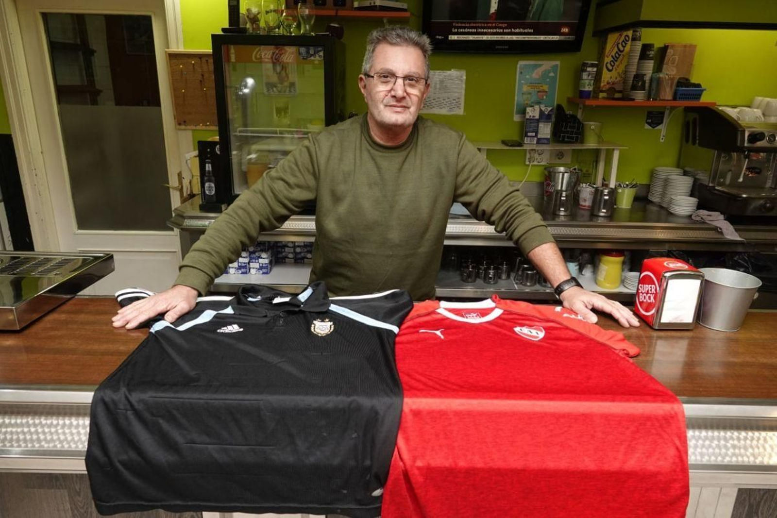 Juan José Blanco, del bar Baires.