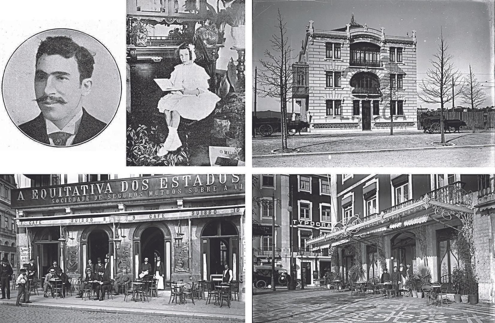 Rodríguez Prieto, Magdalena, con 8 anos, e varios cafés reformados por el, así como un dos edificios da súa autoría.