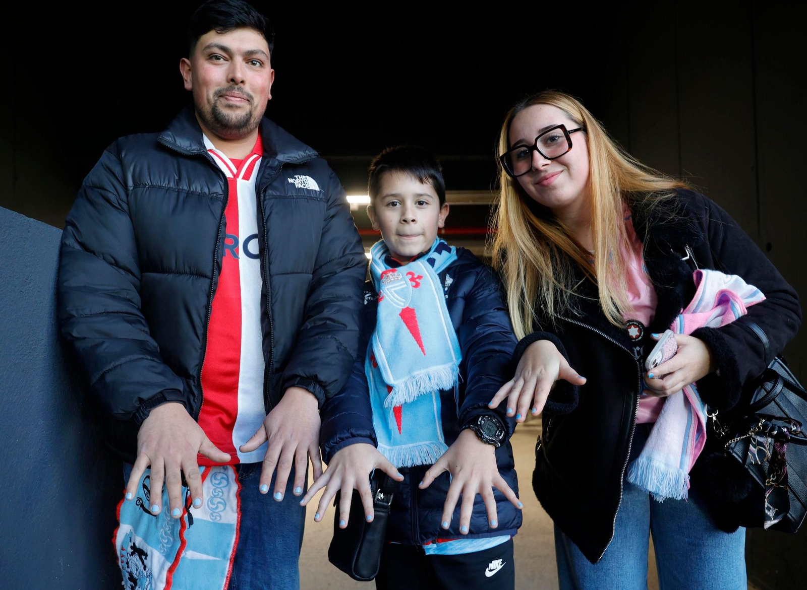 Galería | La afición del Celta saca las uñas contra la homofobia