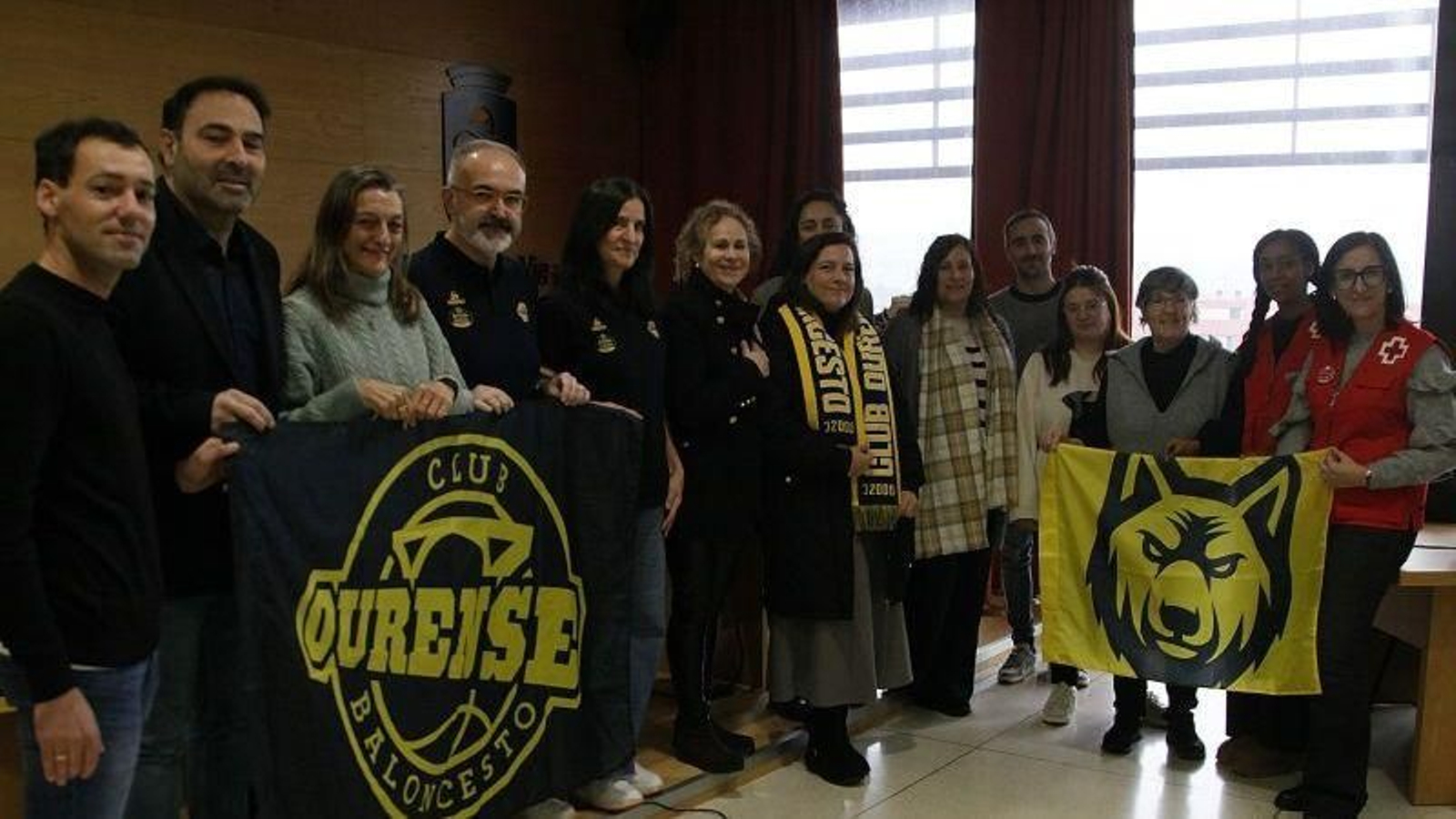 Presentación del convenio entre COB, Diputación y Universidad de Vigo.