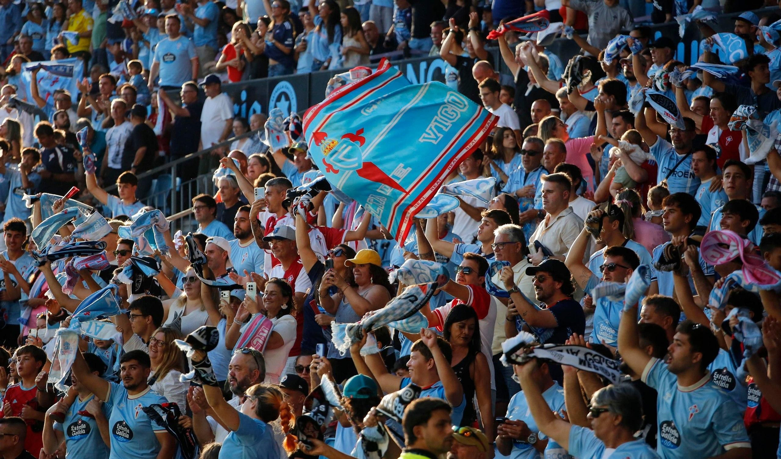Galería | El partido entre Celta y Racing de Santander, en imágenes