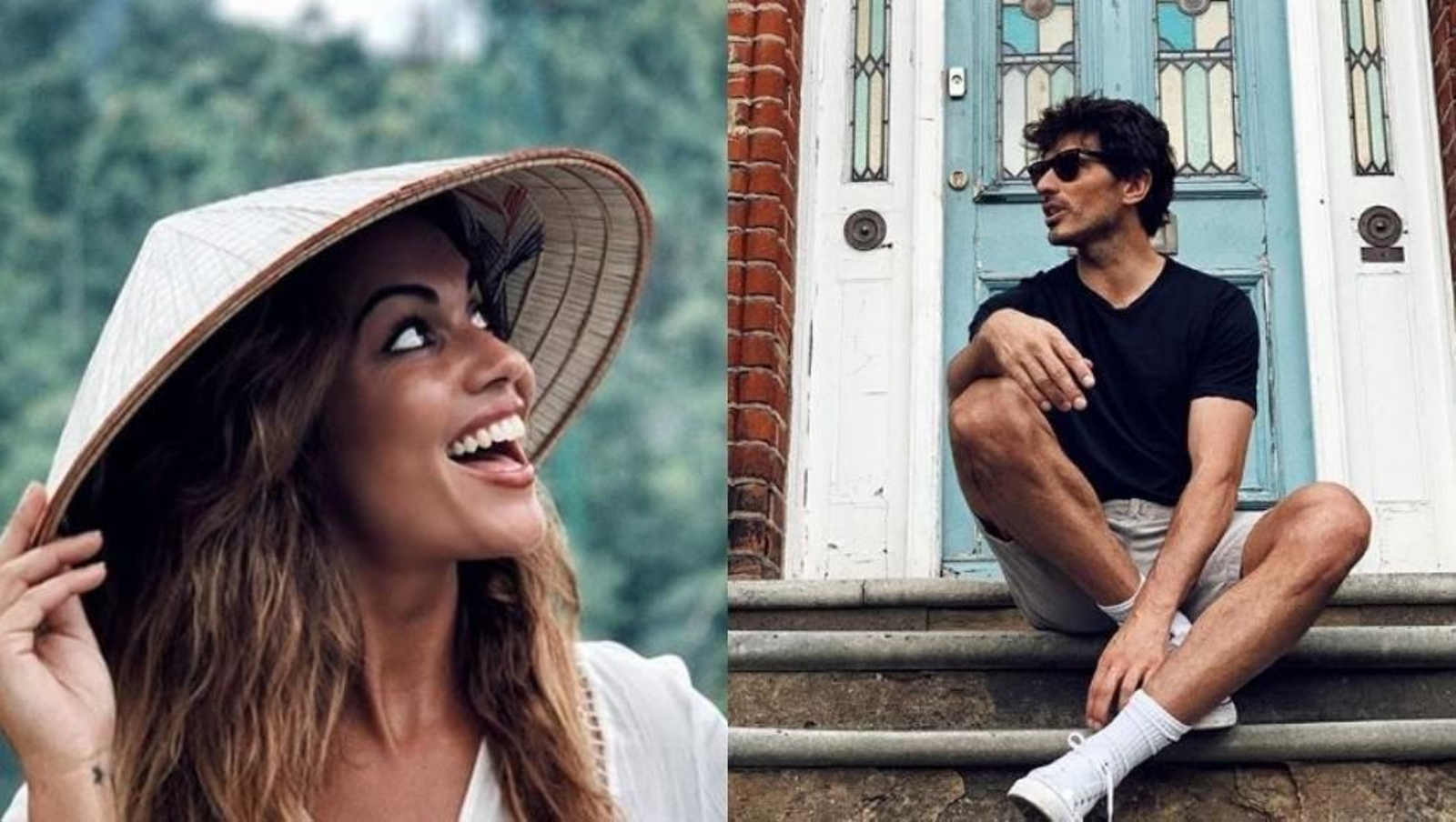 Lara Álvarez y Andrés Velencoso