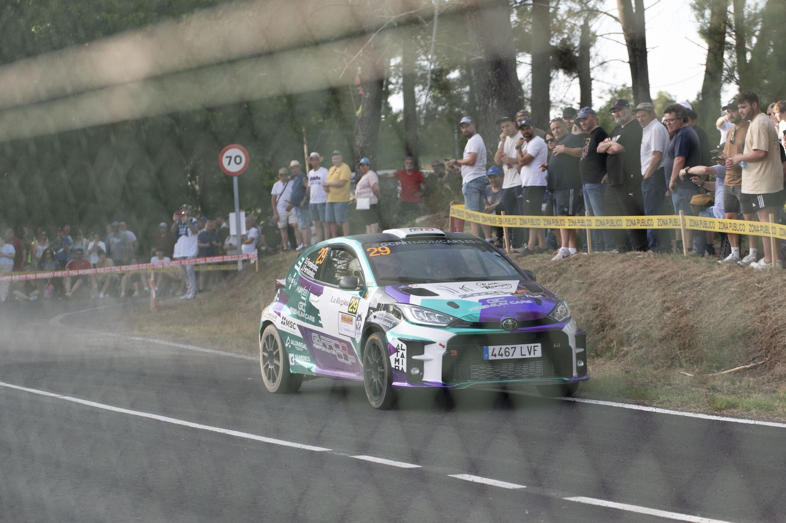 Galería | El tramo San Amaro-Cenlle estuvo lleno de velocidad en el Rally de Ourense, en fotos