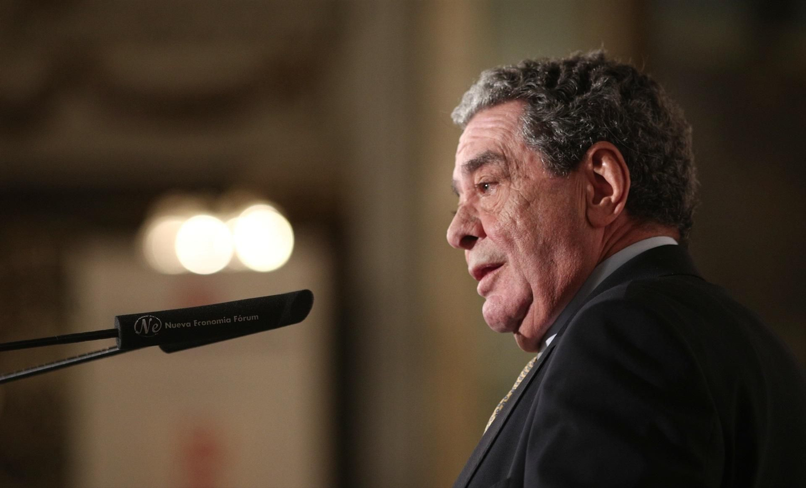 Augusto Delkáder, durante una intervención en 2019.